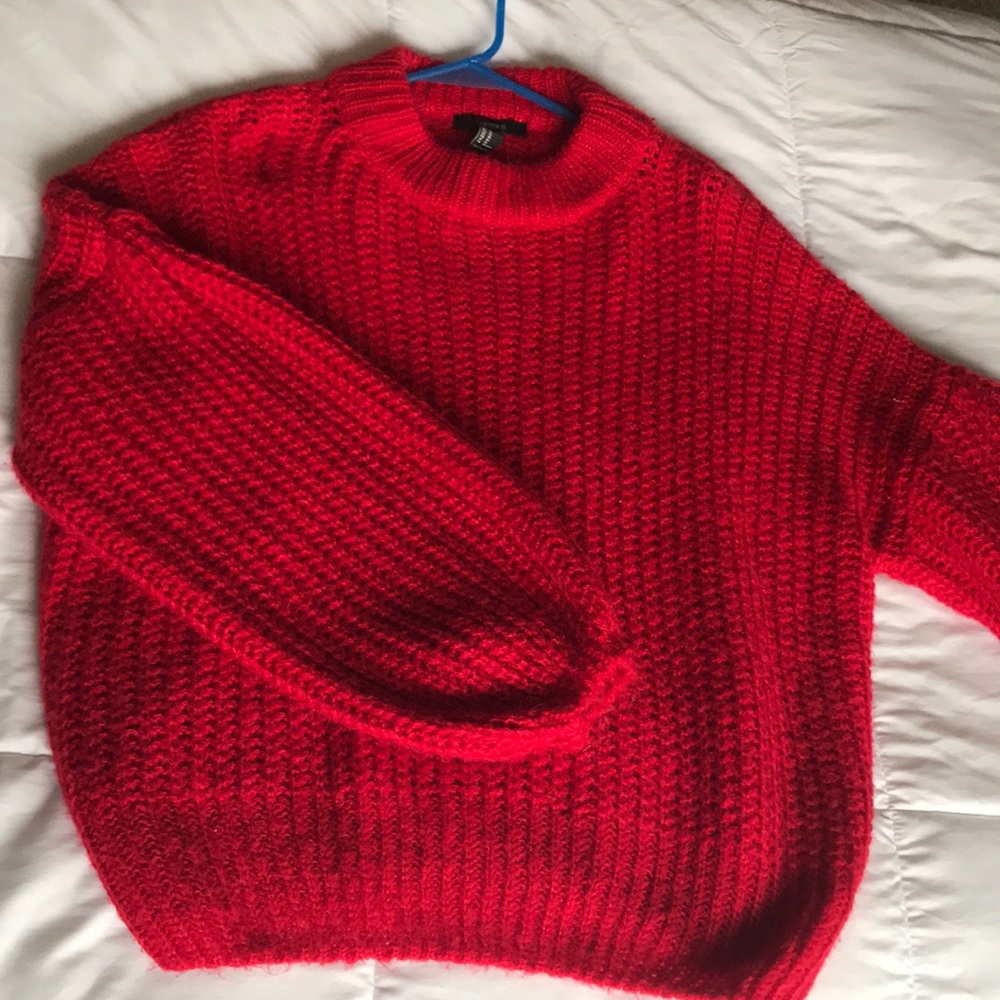 Red balloon sweater